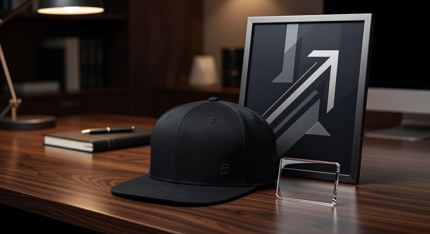 Boss Mode Snapback Cap Black